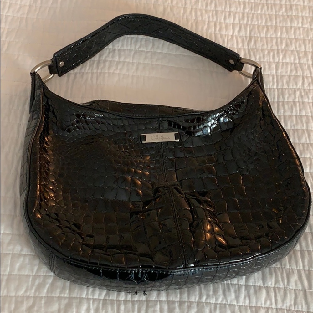 Black Patent Leather Cole Haan hobo